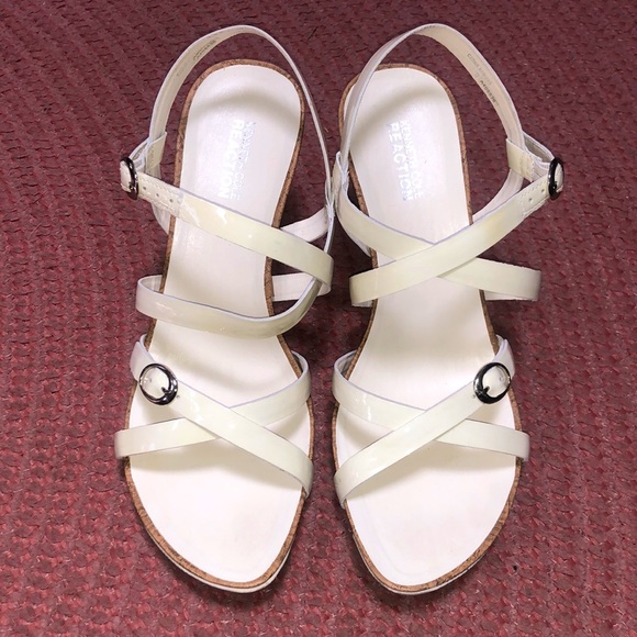 KENNETH COLE ~ WEDGE SANDALS - Picture 2 of 6